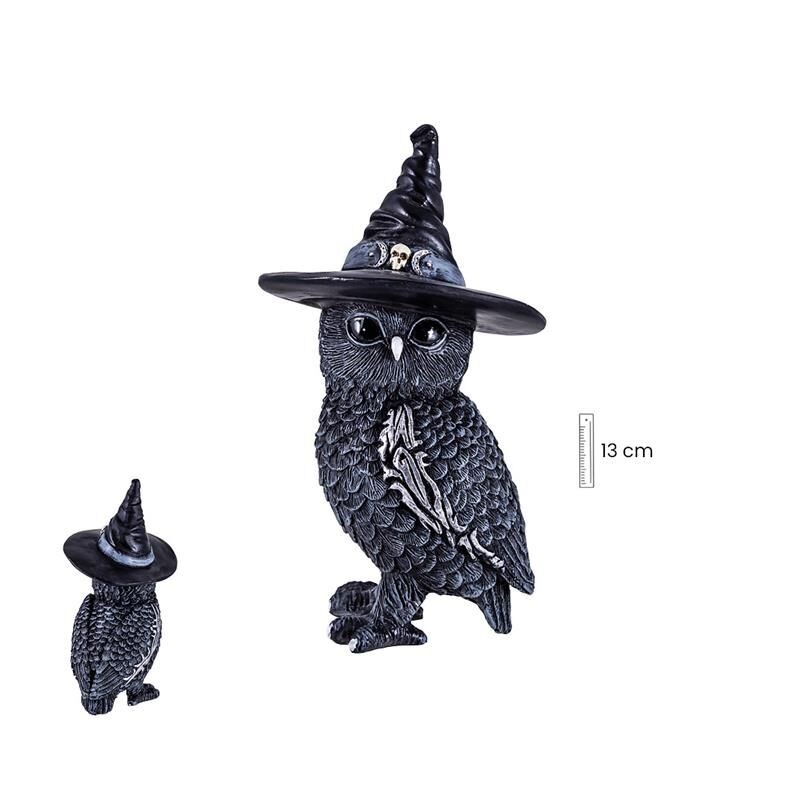 Buho Brujo 14 cm - Resina