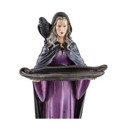 Imagen Bruja 82 cm c/ Bandeja - Resina