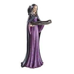Imagen Bruja 82 cm c/ Bandeja - Resina