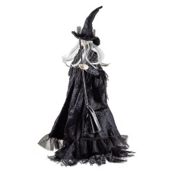 Imagen Bruja Traje Tela 53 cm - Resina