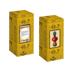 Imagen Busto Negro Felipe 26 cm - Resina