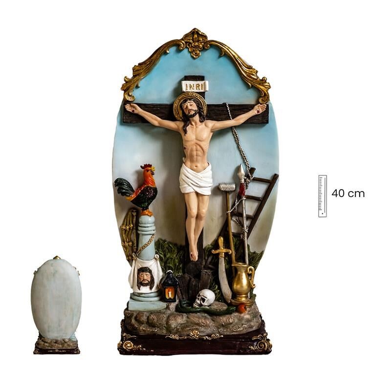 Cristo Justo Juez 40 cm - Resina