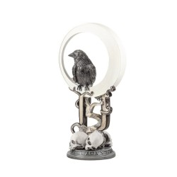 Imagen Cuervo 36 cm c/ Calaveras - Resina