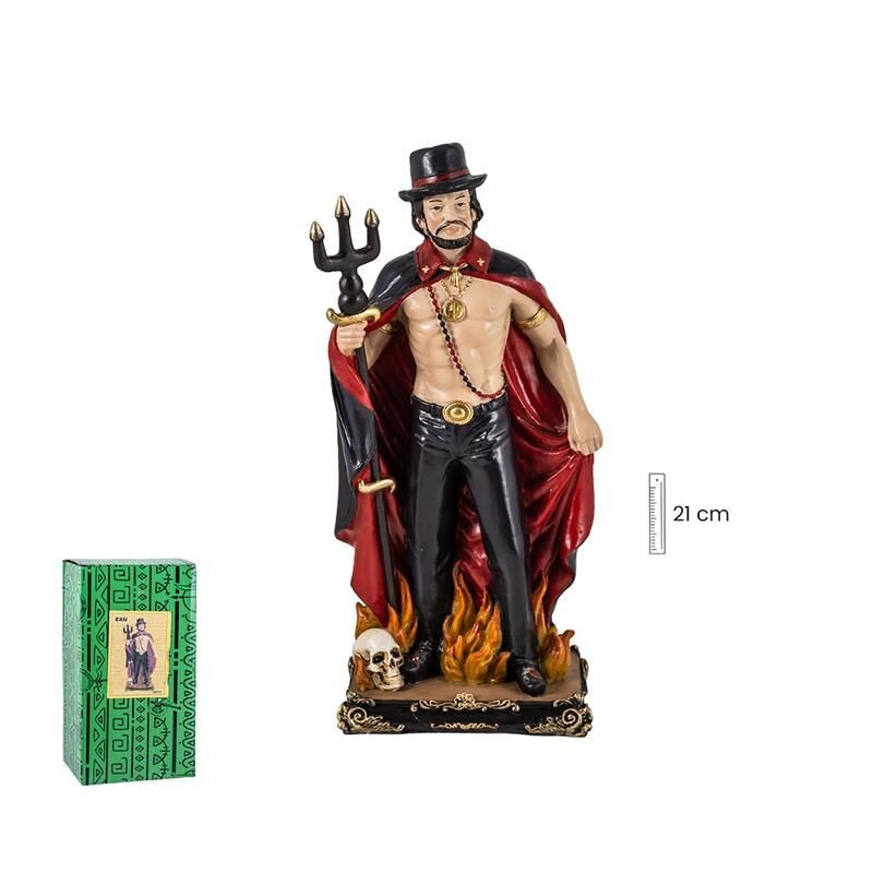 Exu 20 cm Color - Resina