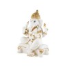 Imagen Ganesha Blanco/Oro 20 cm - Resina