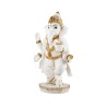 Imagen Ganesha De Pie Blanco/Oro 28 cm - Resina