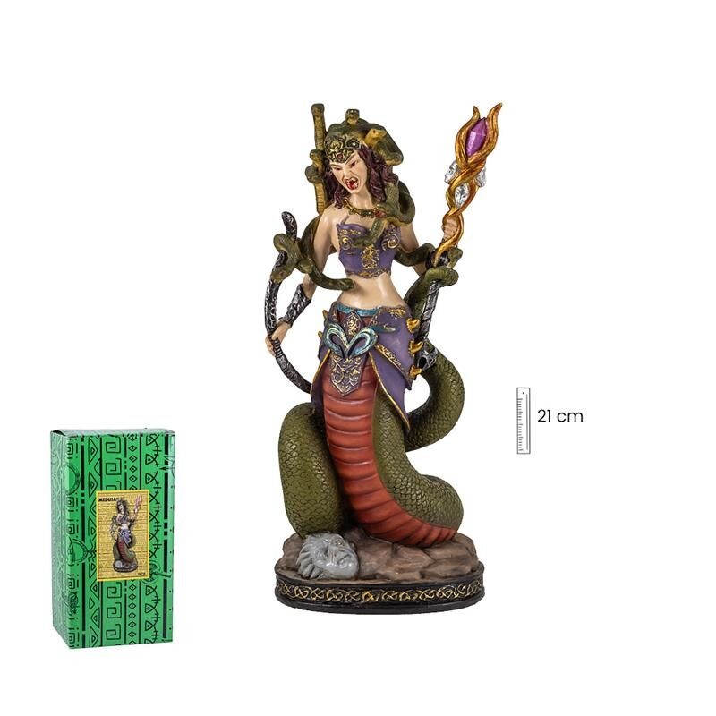 Imagen Medusa 20 cm Color - Resina