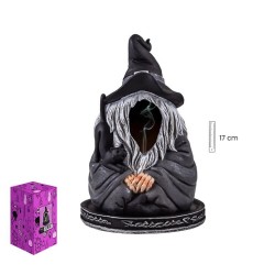 Imagen Quemador Conos Incienso Bruja 18 cm - Resina