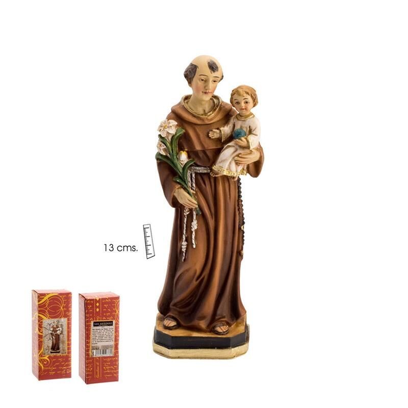Imagen San Antonio 13 cm c/ Niño - Resina