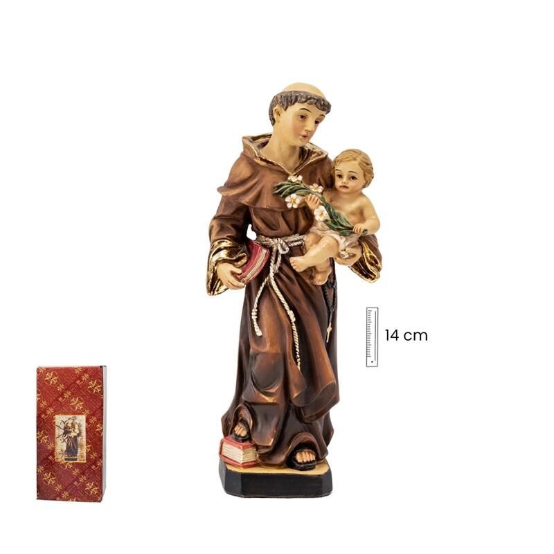 Imagen San Antonio 14 cm c/ Niño - Resina