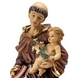 Imagen San Antonio 31cm c/ Niño - Resina