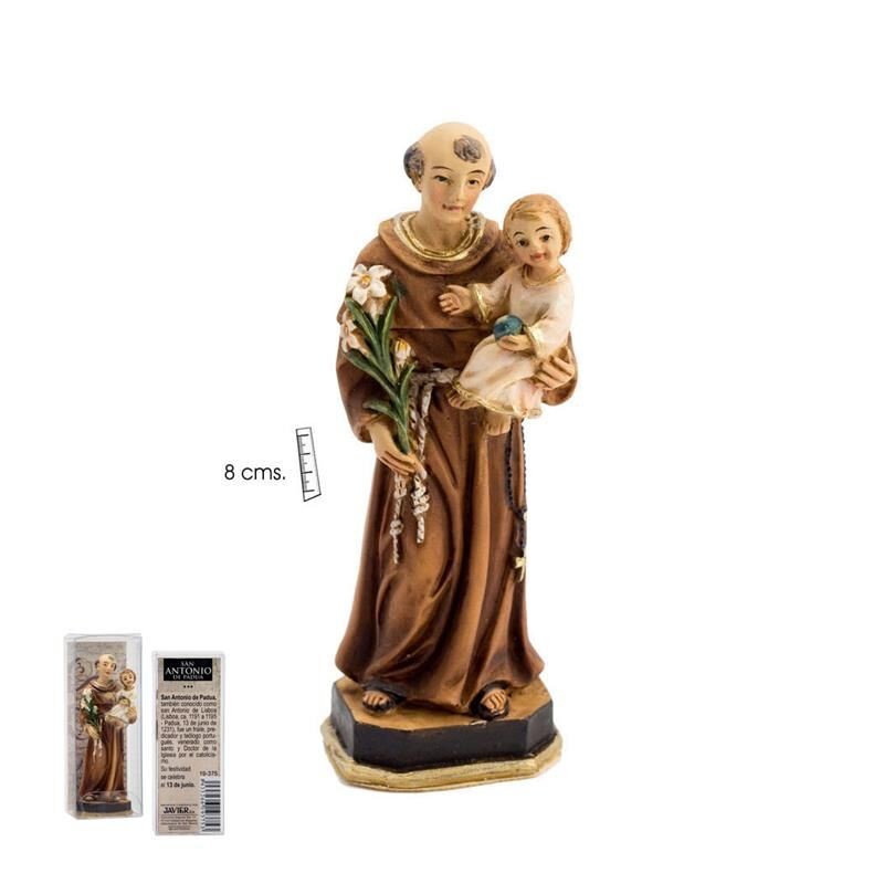 Imagen San Antonio 8 cm c/ Niño - Resina