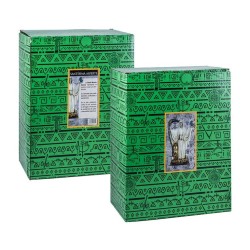 Imagen Santa Muerte Blanca 30 cm c/ Bola - Resina