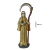 Imagen Santa Muerte Dorada 69 cm - Resina