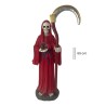Imagen Santa Muerte Roja 69 cm - Resina