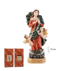 Imagen Virgen Desatanudos 15 cm - Resina