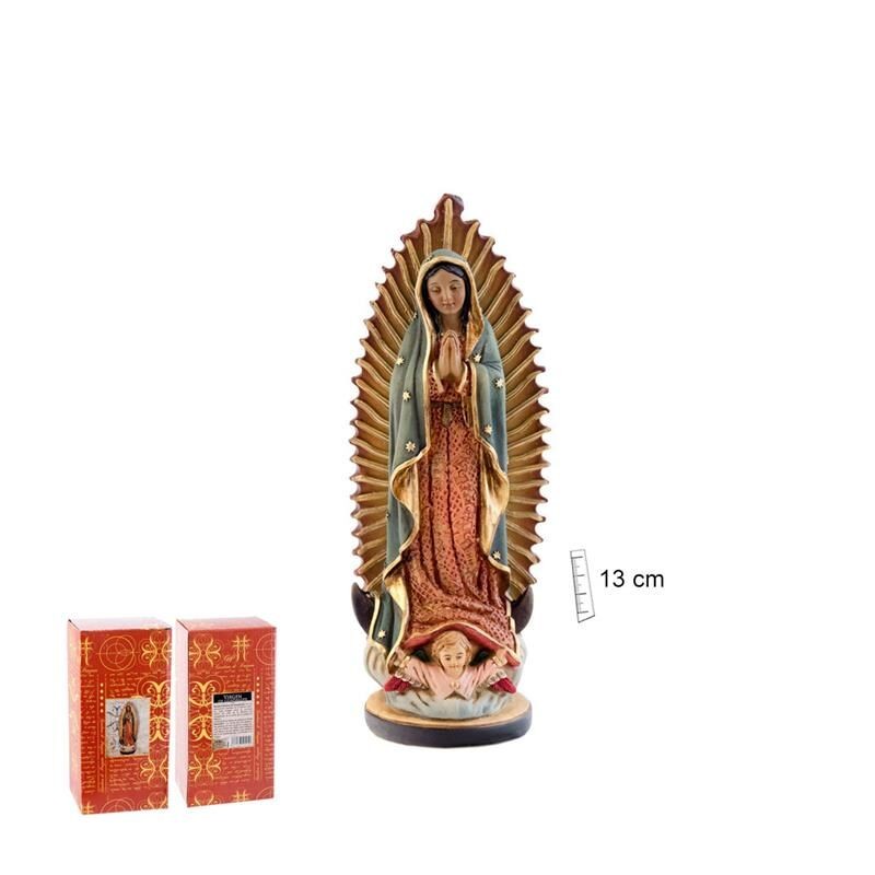 Imagen Virgen Guadalupe 13 cm - Resina