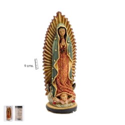 Imagen Virgen Guadalupe 9 cm - Resina