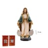 Imagen Virgen Milagrosa 13 cm c/ Medallas - Resina