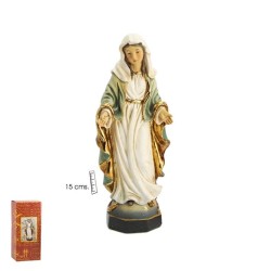 Imagen Virgen Milagrosa 15 cm - Resina