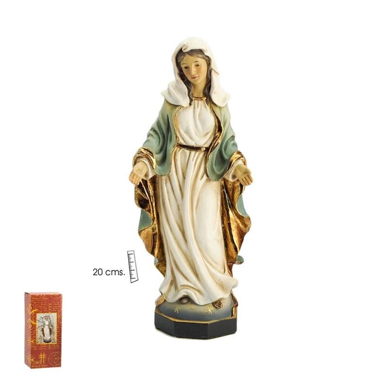 Imagen Virgen Milagrosa 20 cm - Resina