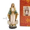 Imagen Virgen Milagrosa 20 cm c/ Medallas - Resina