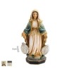 Imagen Virgen Milagrosa 8 cm c/ Medallas - Resina
