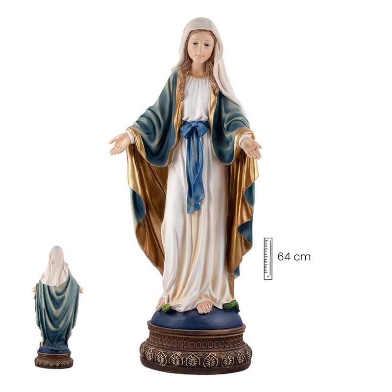 Virgen Milagrosa 60 cm - Resina