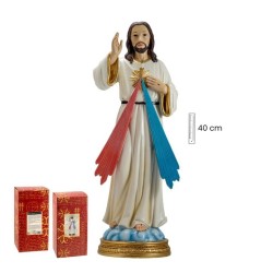 Jesus Misericordioso 40 cm - Resina