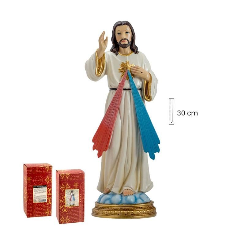 Jesus Misericordioso 30 cm - Resina