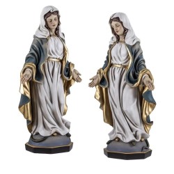 Virgen Milagrosa Movimiento 30 cm - Resina