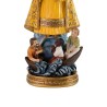 Virgen Caridad 20 cm Cobre Amarilla - Resina