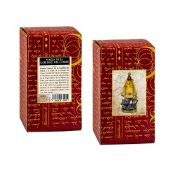 Virgen Caridad 20 cm Cobre Amarilla - Resina