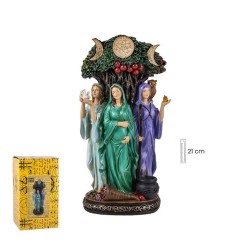 Triple Diosa Color 20 cm - Resina
