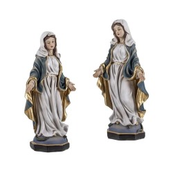 Virgen Milagrosa Movimiento 19 cm - Resina