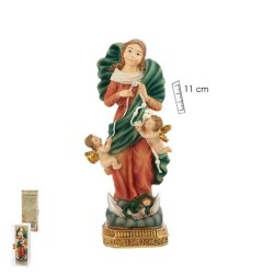 Virgen Desatanudos 11 cm - Resina