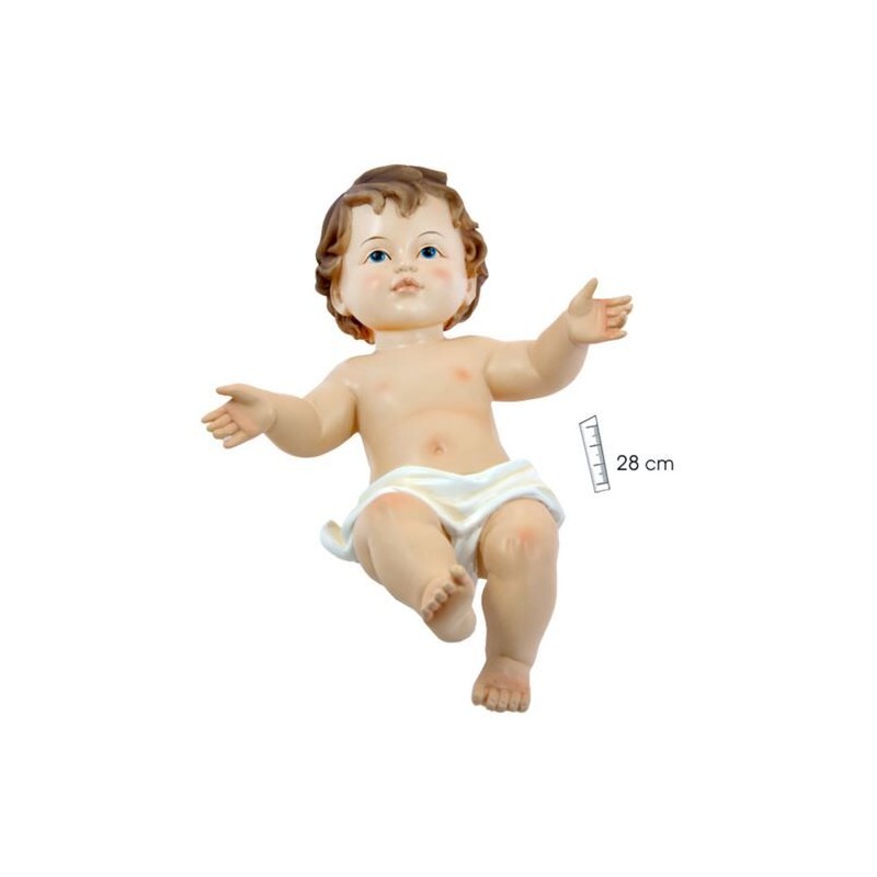 Niño Jesus 28 cm - Resina