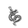 Amuleto Plata Dragon 2,5 cm
