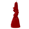 Vela Forma Bruja 18 cm (Rojo)