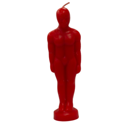 VELA FORMA Hombre (Rojo)