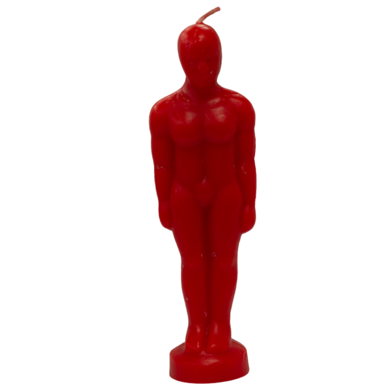 VELA FORMA Hombre (Rojo)