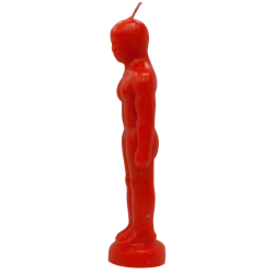 VELA FORMA Hombre (Rojo)