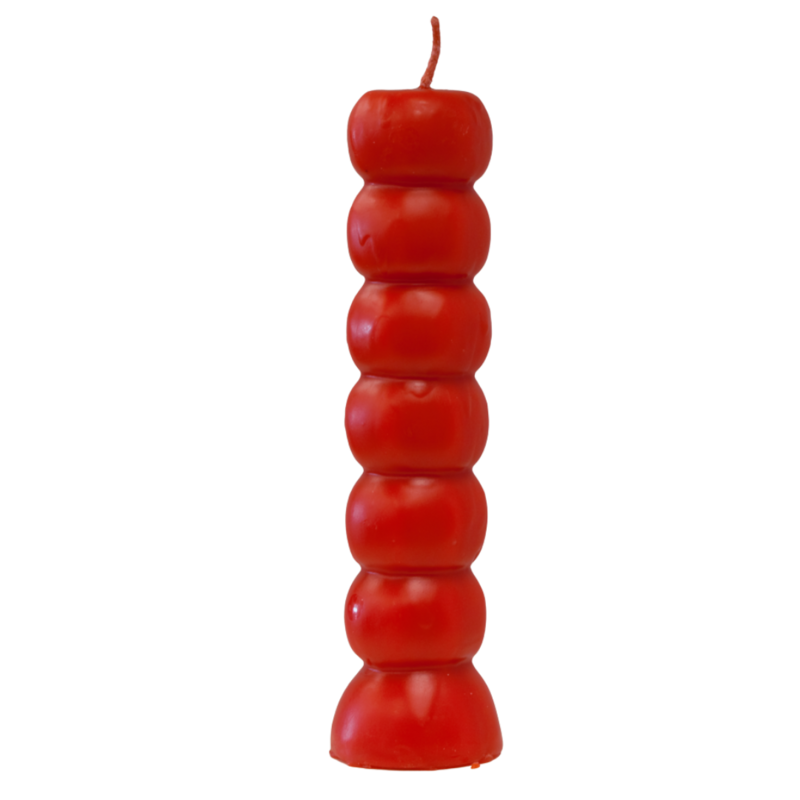 Vela Forma 7 Nudos (Rojo)