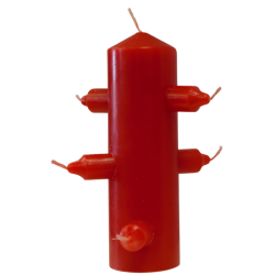 VELA FORMA 7 Mechas Tumba