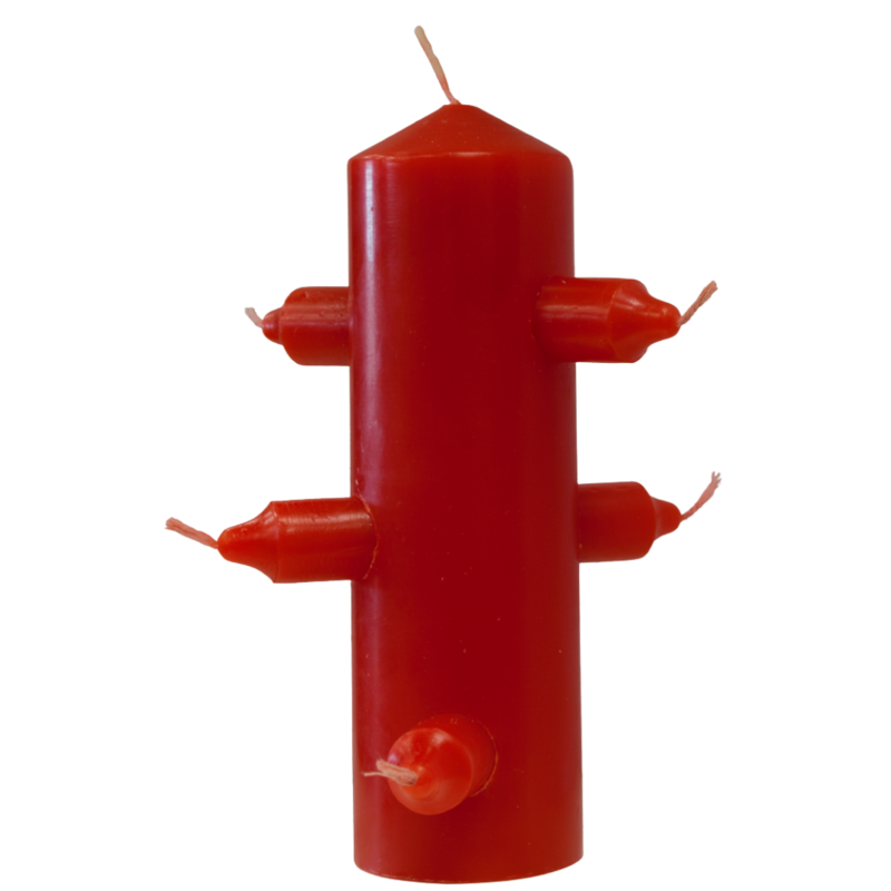 VELA FORMA 7 Mechas Tumba