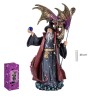 Imagen Brujo 48 cm c/ Dragon - Resina