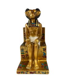 Amon en trono negro 15cm  -