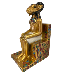 Amon en trono negro 15cm  -