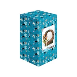 Imagen Espejo Hada 24 cm Naranja - Resina