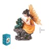 Imagen Hada 19 cm c/ Dragon - Resina